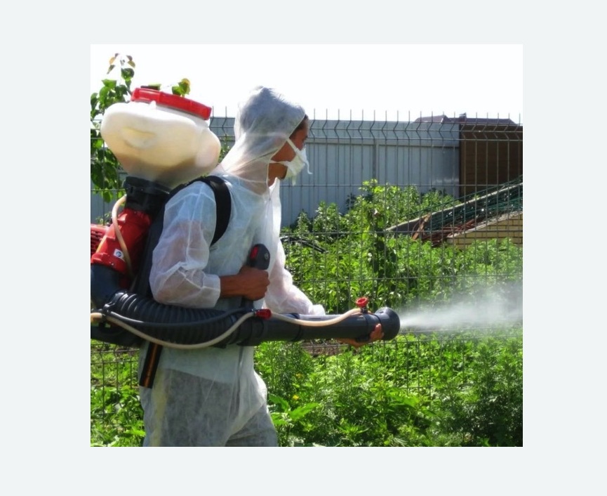 Акарицидная обработка территории в Городовиковске